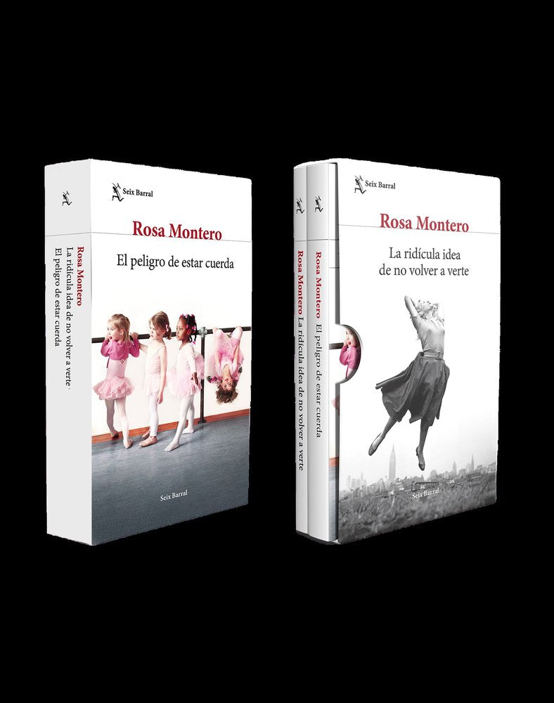 ESTUCHE LA RIDICULA IDEA DE NO VOLVER A VERTE + EL PELIGRO, de ROSA MONTERO | portada del libro