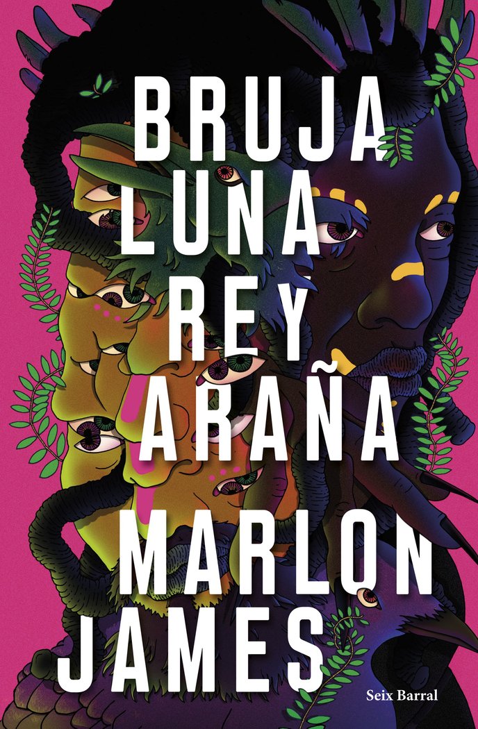 BRUJA LUNA, REY ARAÑA, de MARLON JAMES | portada del libro