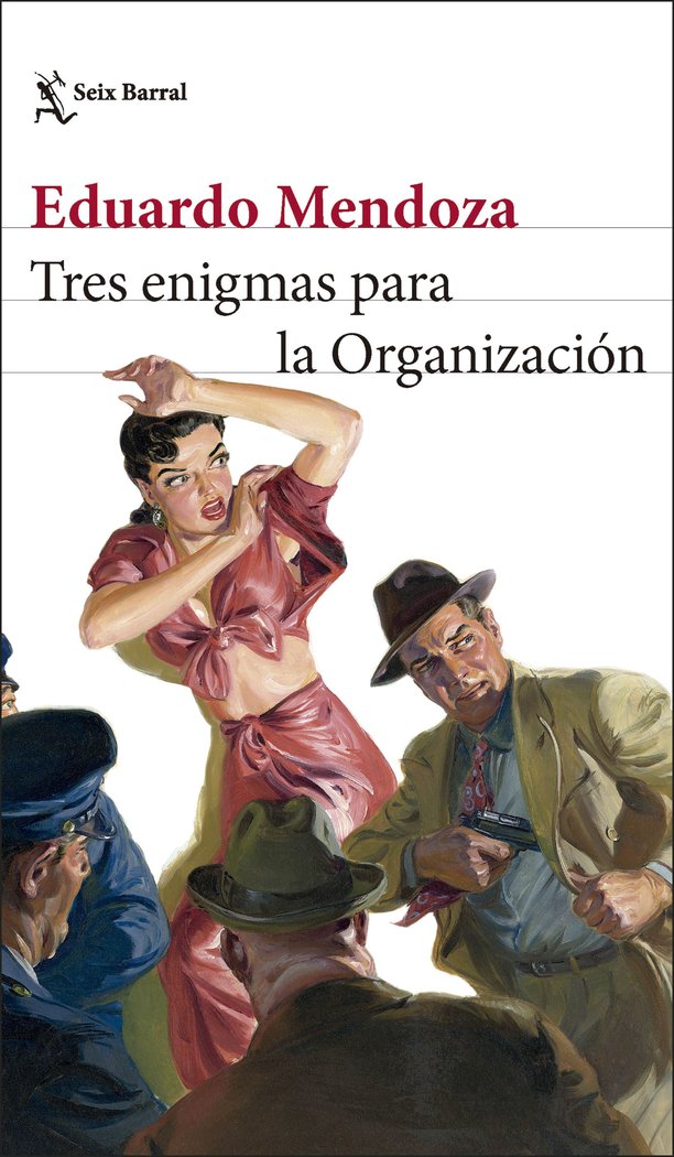 TRES ENIGMAS PARA LA ORGANIZACIÓN, de EDUARDO MENDOZA | portada del libro