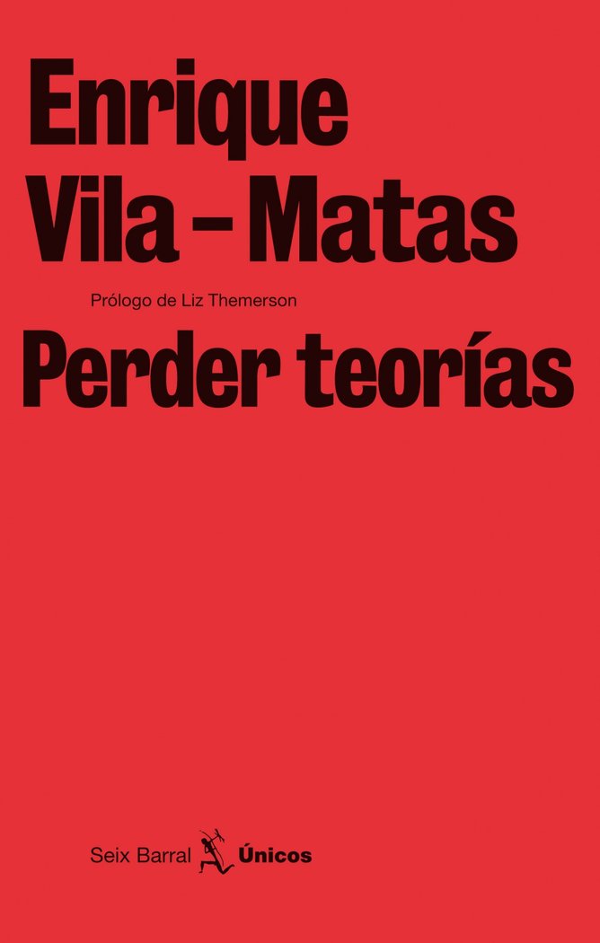 Perder teorías, de Vila-Matas | portada del libro