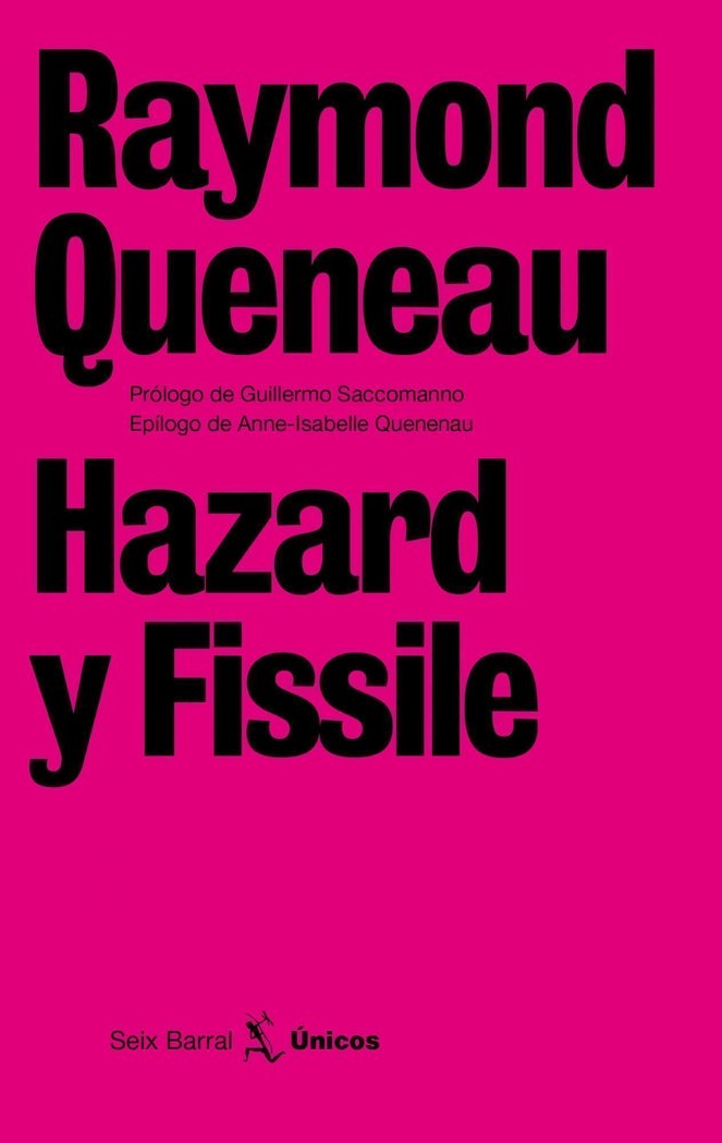 Hazard y Fissile, de Queneau, Raymond | portada del libro