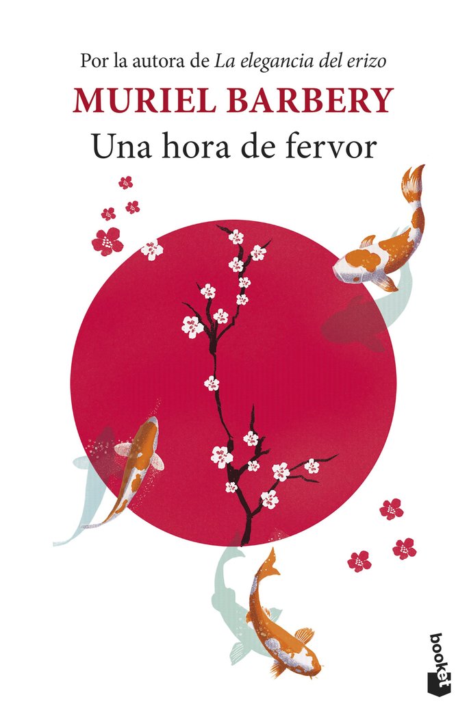 UNA HORA DE FERVOR, de MURIEL BARBERY | portada del libro