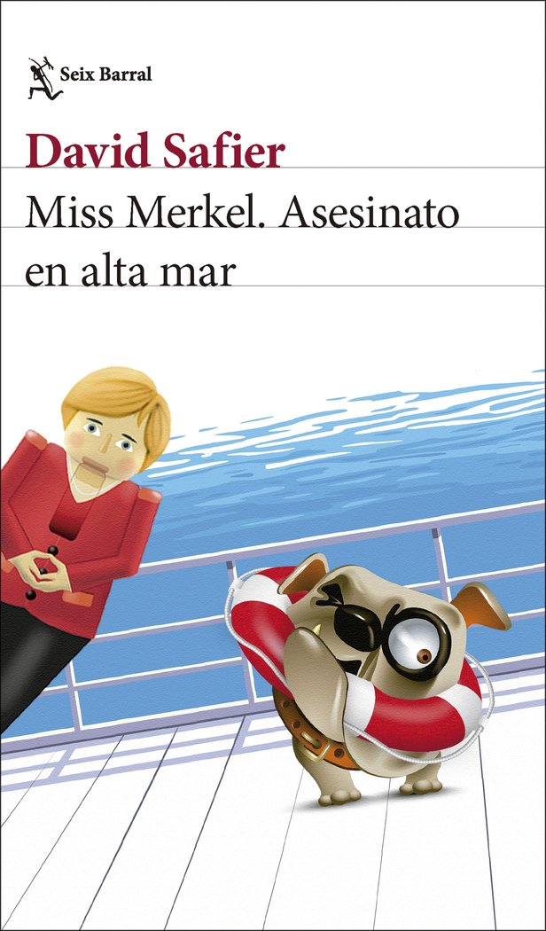 MISS MERKEL. ASESINATO EN ALTA MAR, de SAFIER, DAVID | portada del libro