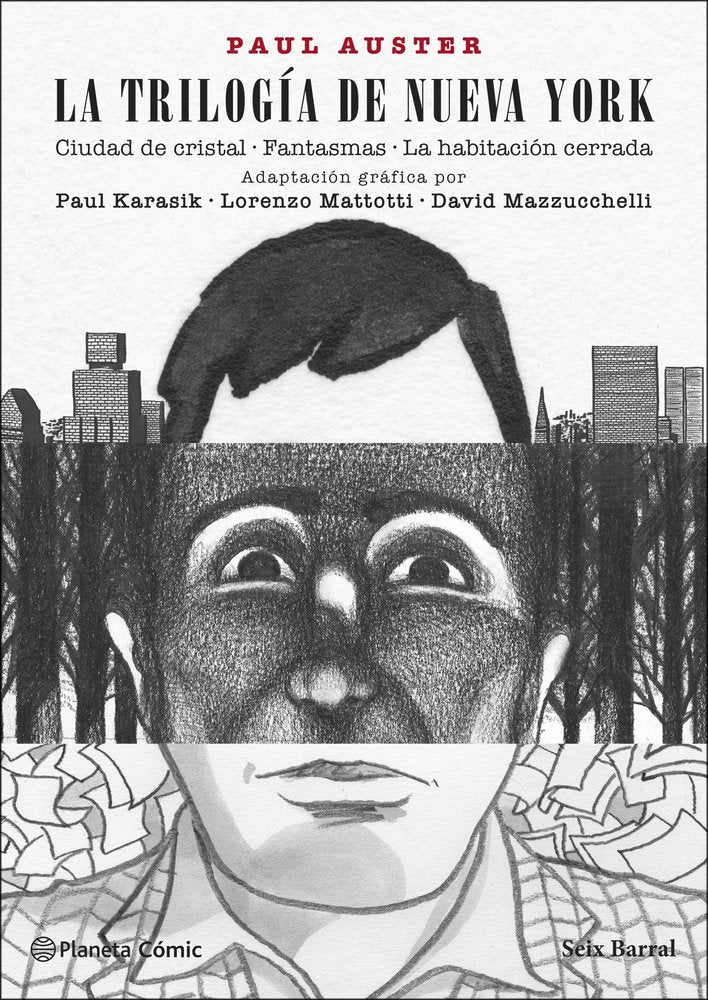 LA TRILOGIA DE NUEVA YORK NOVELA GRAFICA, de PAUL AUSTER | portada del libro