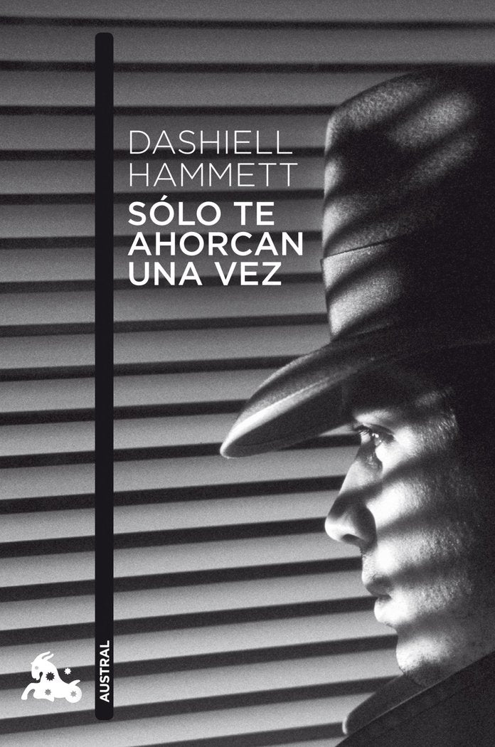 Sólo te ahorcan una vez, de Hammett | portada del libro