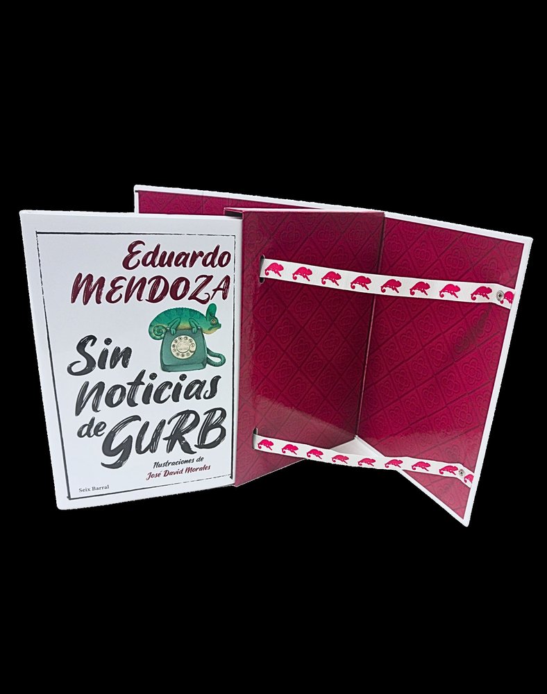 Estuche Sin noticias de Gurb, de MENDOZA | portada del libro