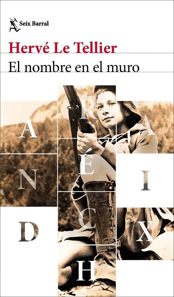 EL NOMBRE EN EL MURO, de HERVE LE TELLIER | portada del libro