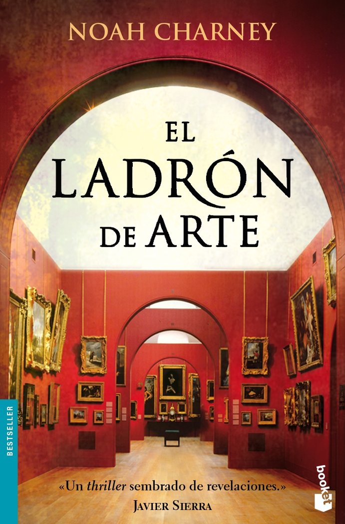 El ladrón de arte, de Charney | portada del libro