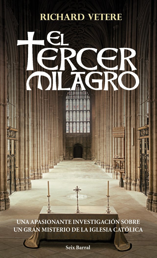 El tercer milagro, de Vetere | portada del libro