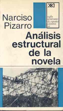 Análisis estructural de la novela, de Pizarro Ponce de la Torre | portada del libro