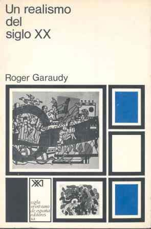 Un realismo del siglo XX, de Garaudy | portada del libro