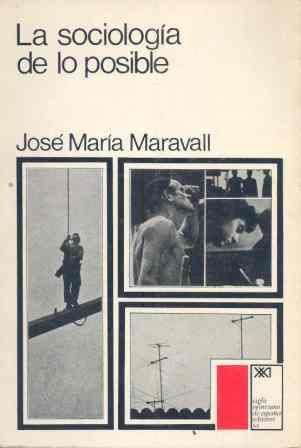 La sociología de lo posible, de Maravall | portada del libro