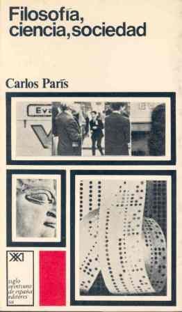 Filosofía, ciencia, sociedad, de París | portada del libro