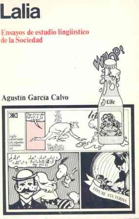 Lalía, de García Calvo | portada del libro