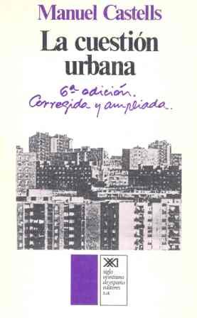 La cuestión urbana, de Castells | portada del libro