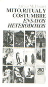 Mito, ritual y costumbre, de Hocart | portada del libro