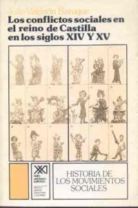 Los conflictos sociales en el reino de Castilla en los siglos XIV y XV, de Valdeón Baruque | portada del libro