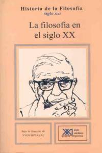 La filosofía en el siglo XX, de Regnier | portada del libro