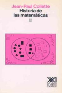 Historia de las matemáticas, volumen 2, de Collette | portada del libro