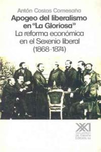Apogeo del liberalismo en "La Gloriosa", de Costas Comesaña | portada del libro
