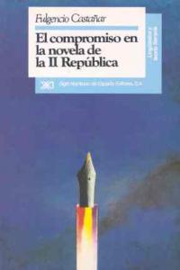 El compromiso en la novela de la II República, de Castañar | portada del libro