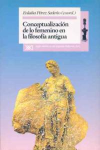 Conceptualización de lo femenino en la filosofía antigua, de Auffret | portada del libro