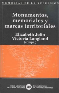 Monumentos, memoriales y marcas territoriales, de Jelin, Elizabeth | portada del libro