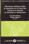 Memorias militares sobre la represión en el Cono Sur, de Hershberg, Eric | portada del libro