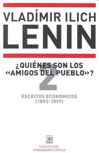 Escritos económicos (1893-1899) 2, de Lenin, Vladimir Illich | portada del libro