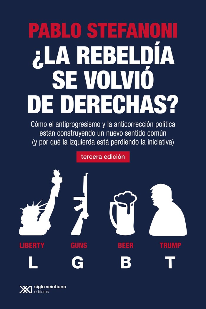 ¿LA REBELDIA SE VOLVIO DE DERECHAS?, de STEFANONI, PABLO | portada del libro