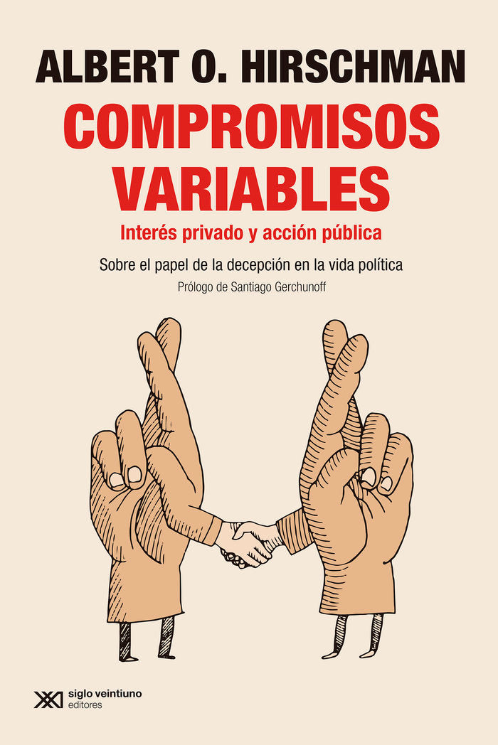 COMPROMISOS VARIABLES, de ALBERT O HIRSCHMAN | portada del libro