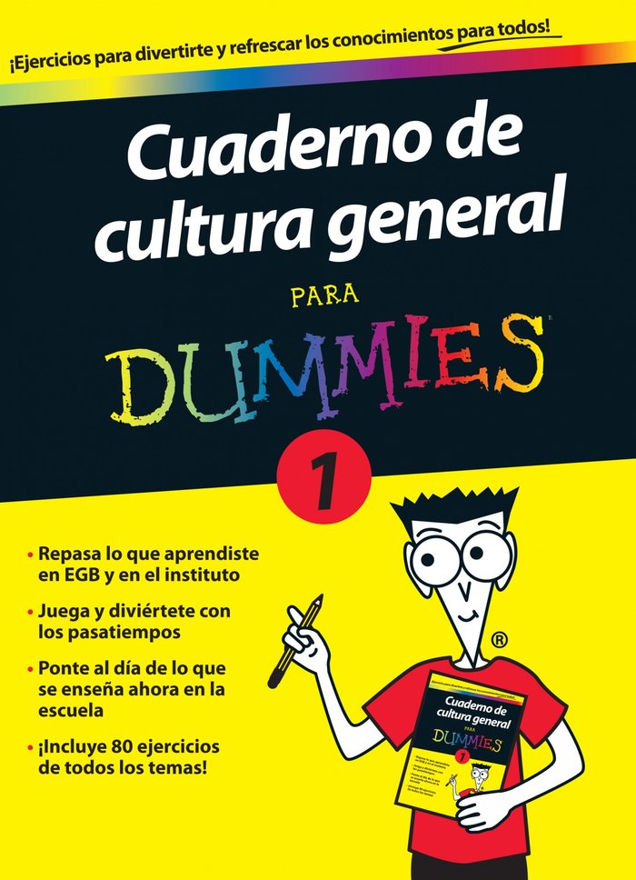 Cuaderno de cultura general para Dummies 1, de AA. VV. | portada del libro