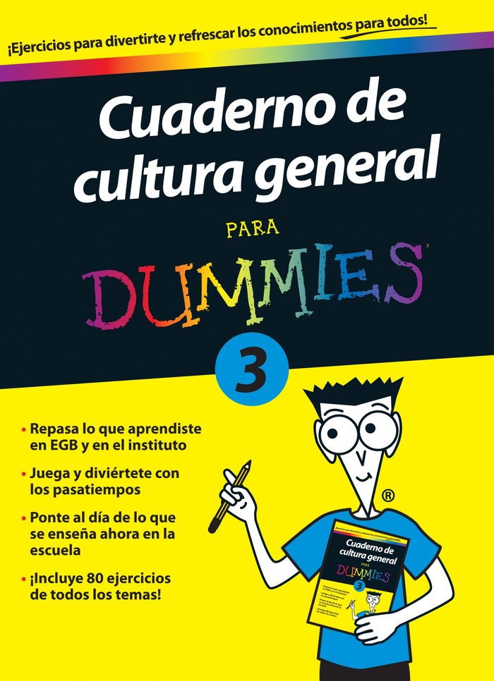 Cuaderno de cultura general para Dummies 3, de AA. VV. | portada del libro