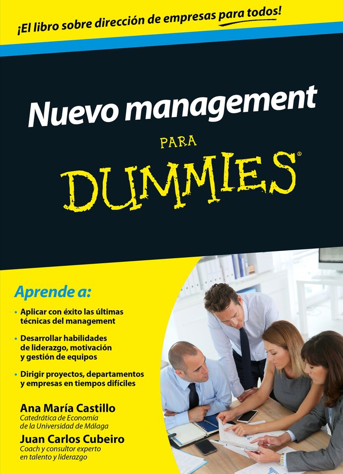 Nuevo management para Dummies, de Cubeiro Villar, Juan Carlos | portada del libro