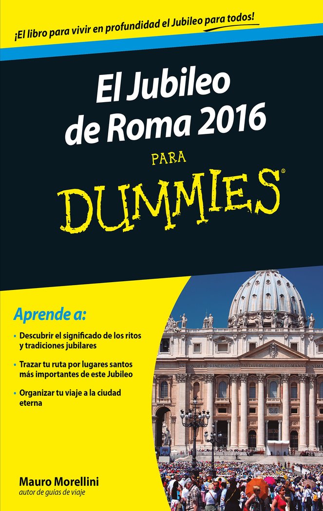 Jubileo de Roma 2016 para Dummies, de Morellini, Mauro | portada del libro