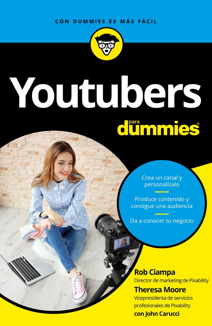 Youtubers para Dummies, de Ciampa | portada del libro