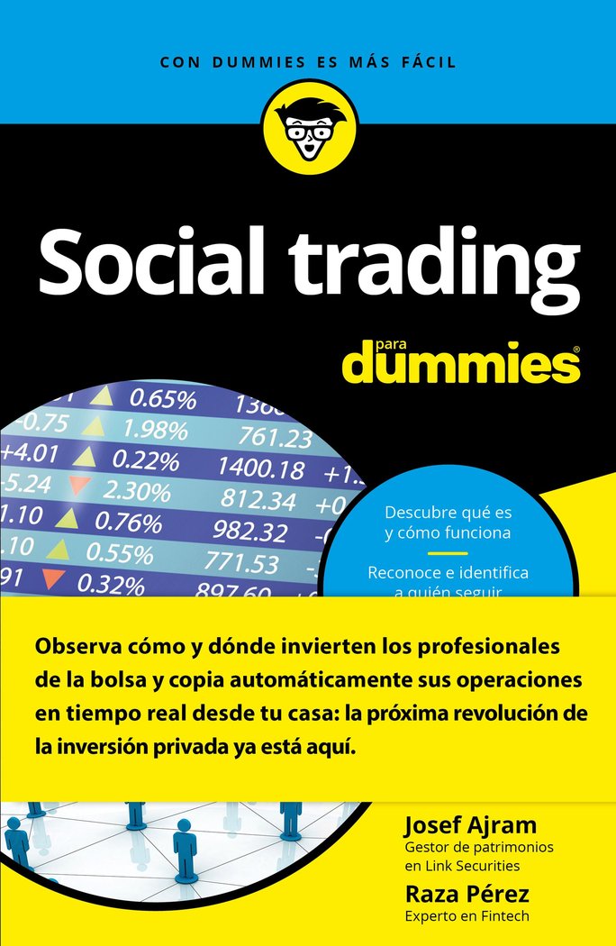 Social trading para Dummies, de Ajram, Josef | portada del libro