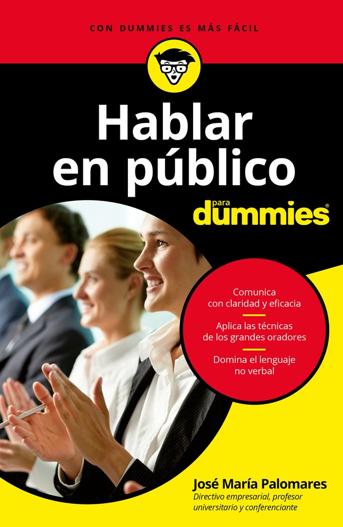 Hablar en público para Dummies, de Palomares | portada del libro