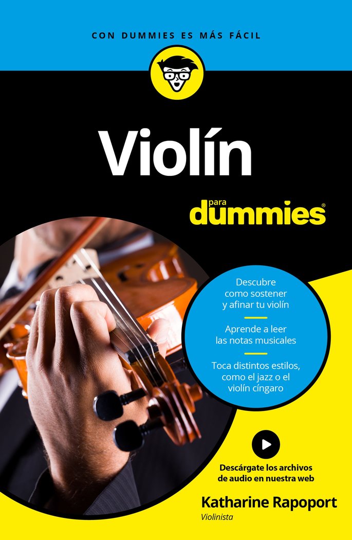 Violín para Dummies, de Rapoport, Katharine | portada del libro