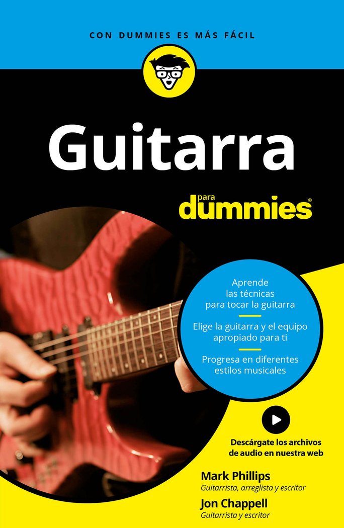 Guitarra para Dummies, de Phillips | portada del libro