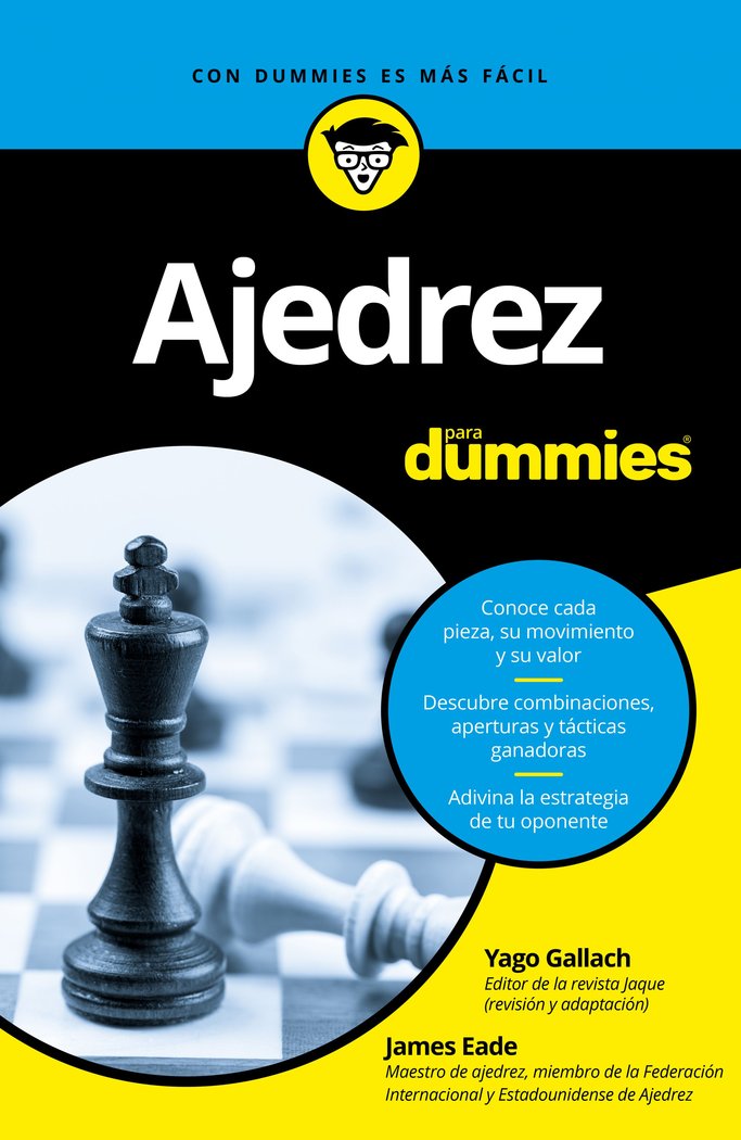 Ajedrez para Dummies, de Eade, James | portada del libro