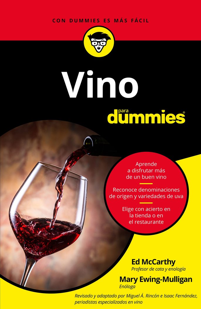 Vino para Dummies, de Ewing-Mulligan, Mary | portada del libro