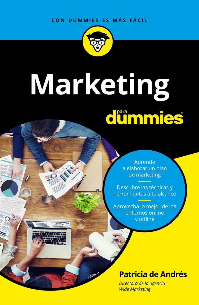 Marketing para Dummies, de Andrés, Patricia de | portada del libro