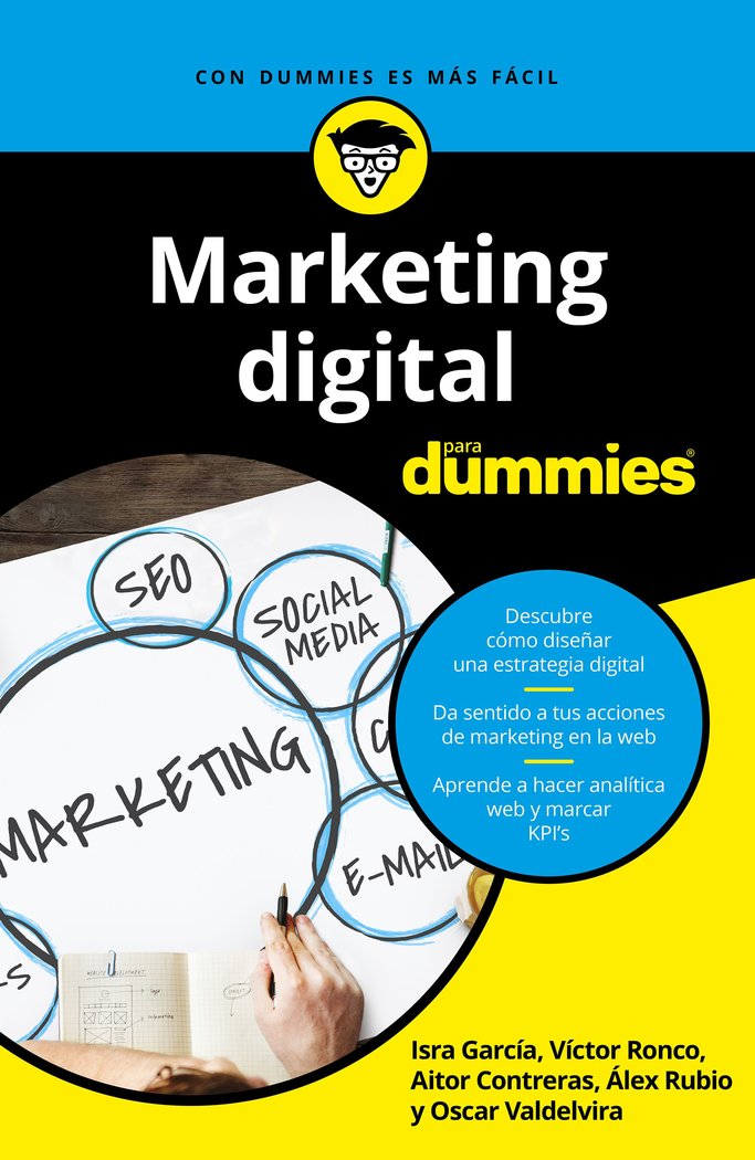 Marketing digital para Dummies, de García, Isra | portada del libro