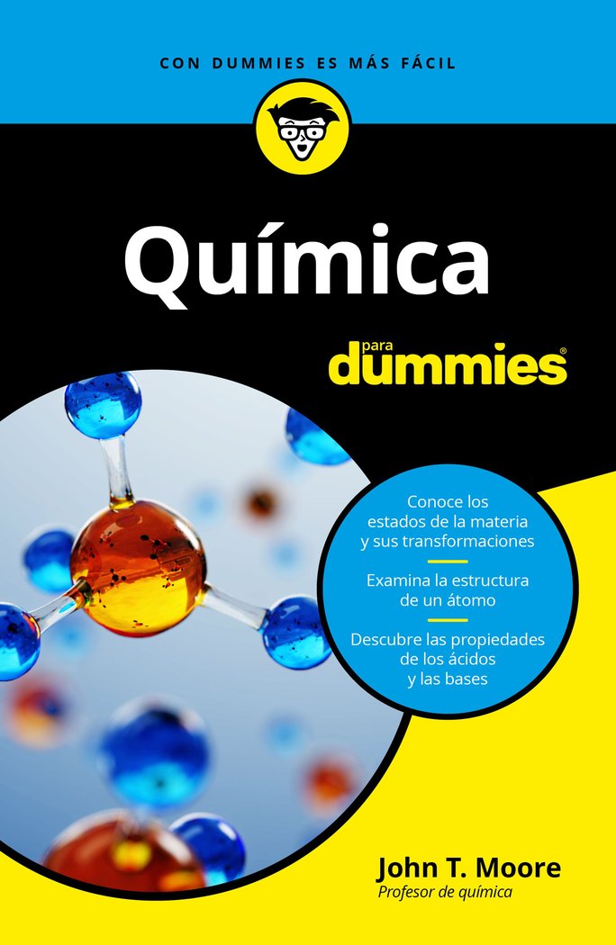 Química para Dummies, de Moore, John T. | portada del libro