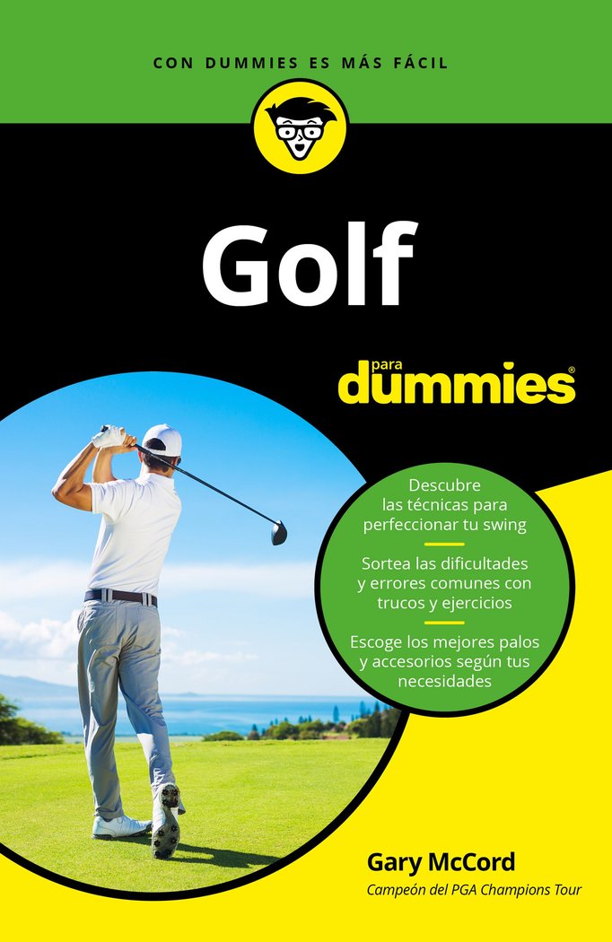 Golf para Dummies, de McCord, Gary | portada del libro