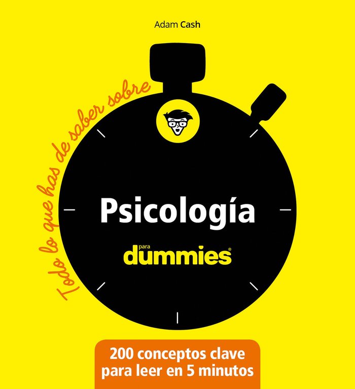 Psicología para dummies, de Cash, Adam | portada del libro