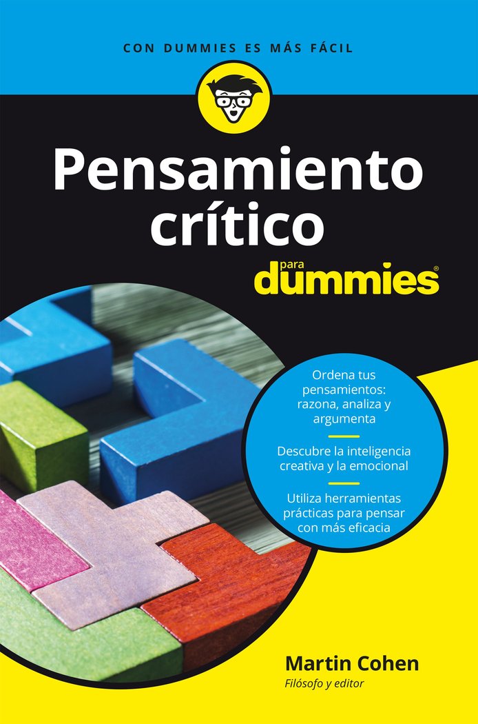 Pensamiento crítico para Dummies, de Cohen, Martin | portada del libro
