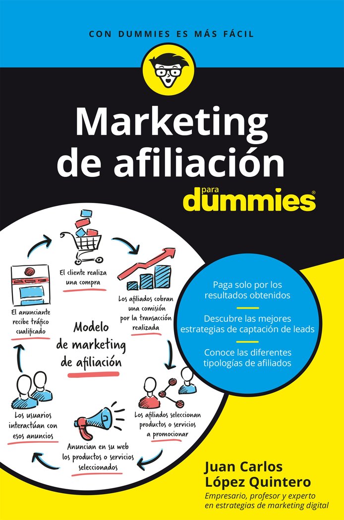 Marketing de afiliación para dummies, de López Quintero, Juan Carlos | portada del libro