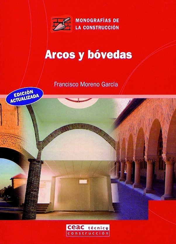 Arcos y bóvedas, de Moreno García | portada del libro